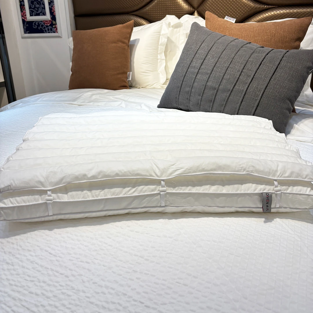 点凡酒店高端软管子母枕头两个装五星级专用床上用品助睡眠家用枕