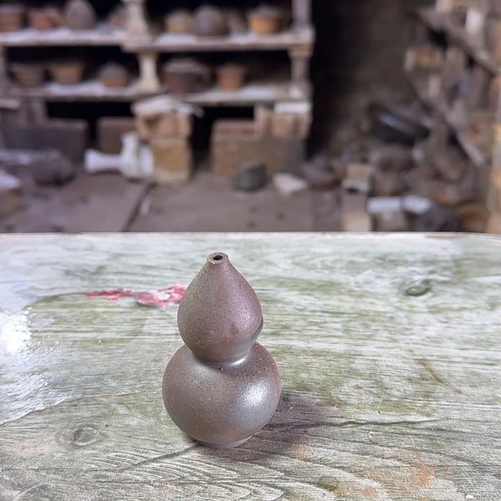 紫砂茶壶坭兴陶龙窑柴烧大寺