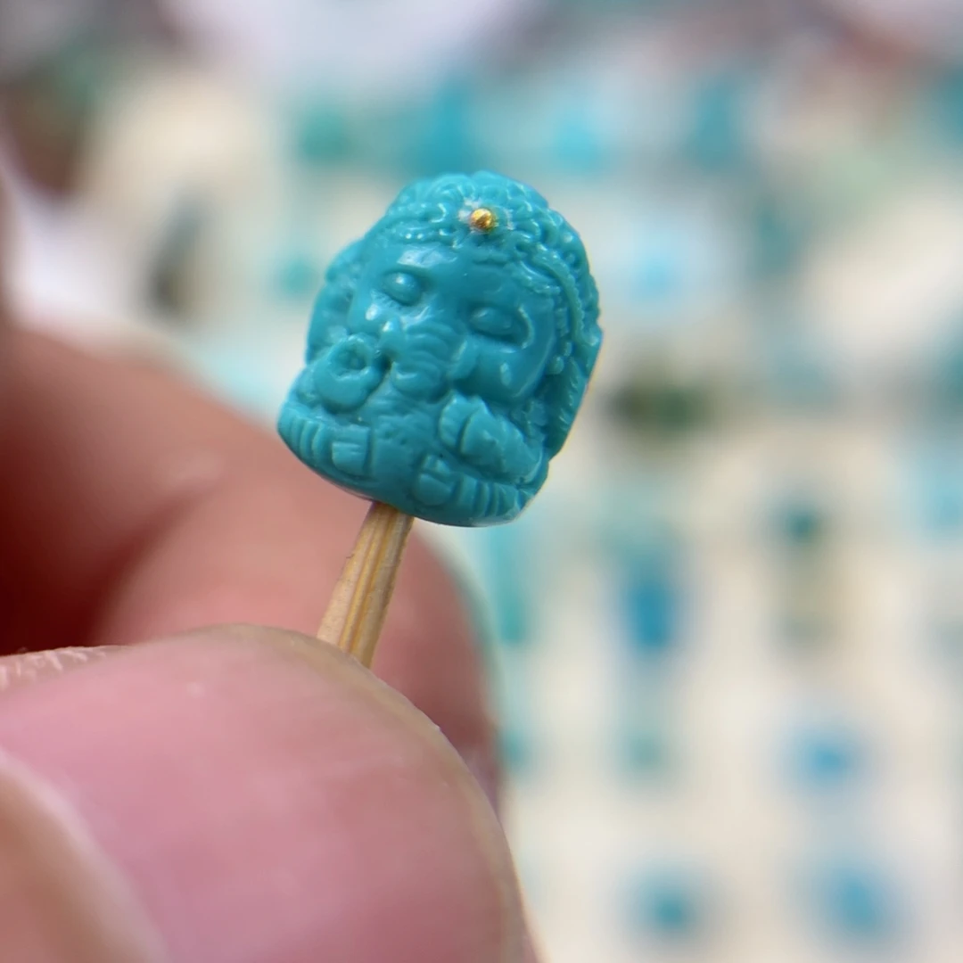 绿松石未镶嵌配饰