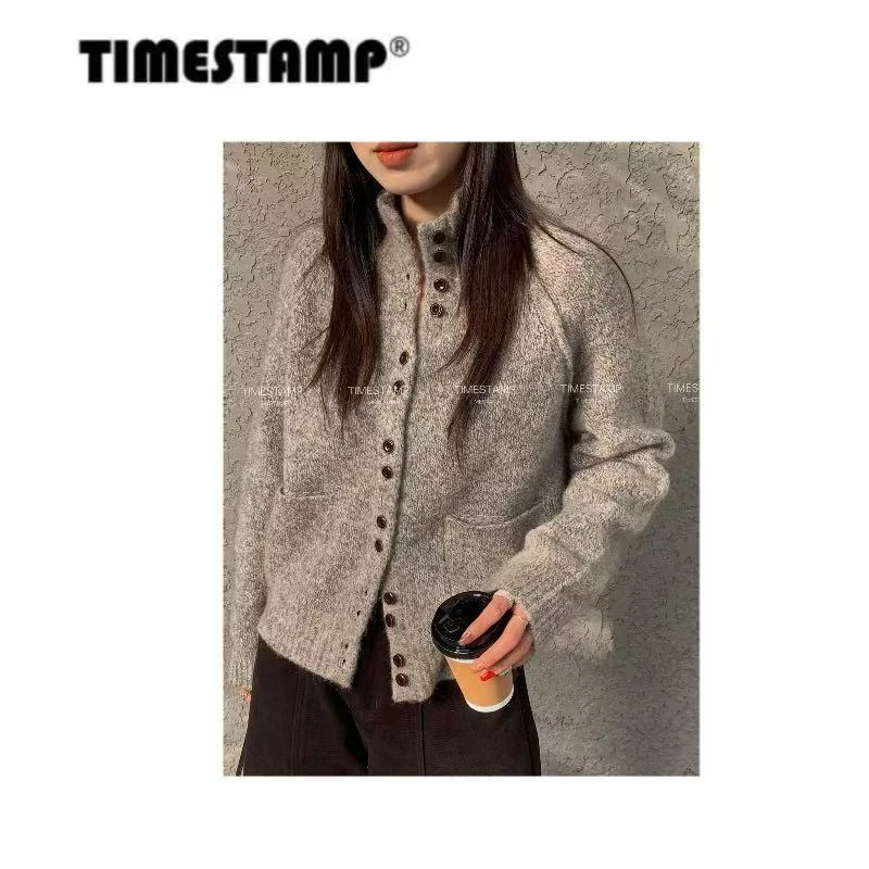 【TIMESTAMP】2025/684152378新款时尚设计感双扣开衫