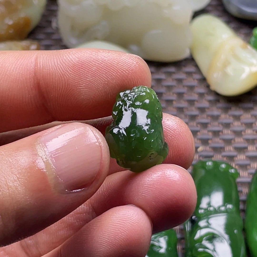 和田玉未镶嵌挂件玥**好