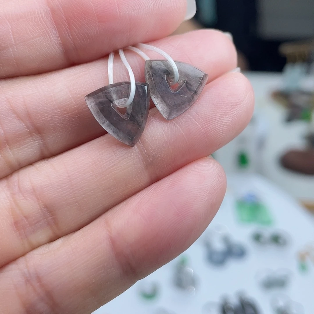 翡翠未镶嵌耳饰1111111