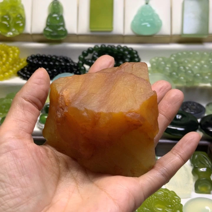 蛇纹石玉未镶嵌岫玉原石