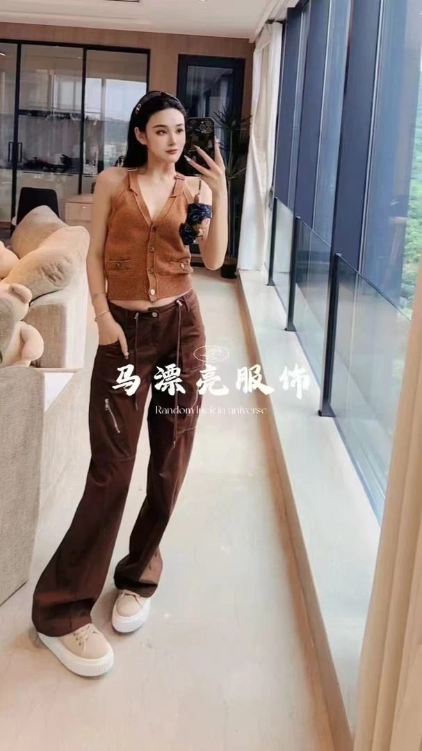 【1998】M030巧克力工装裤