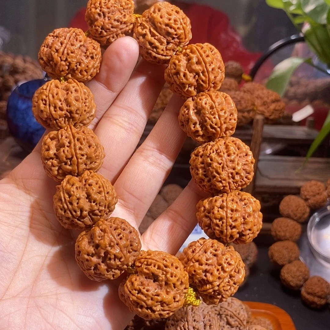 金刚菩提手串粗筋梅花26mm