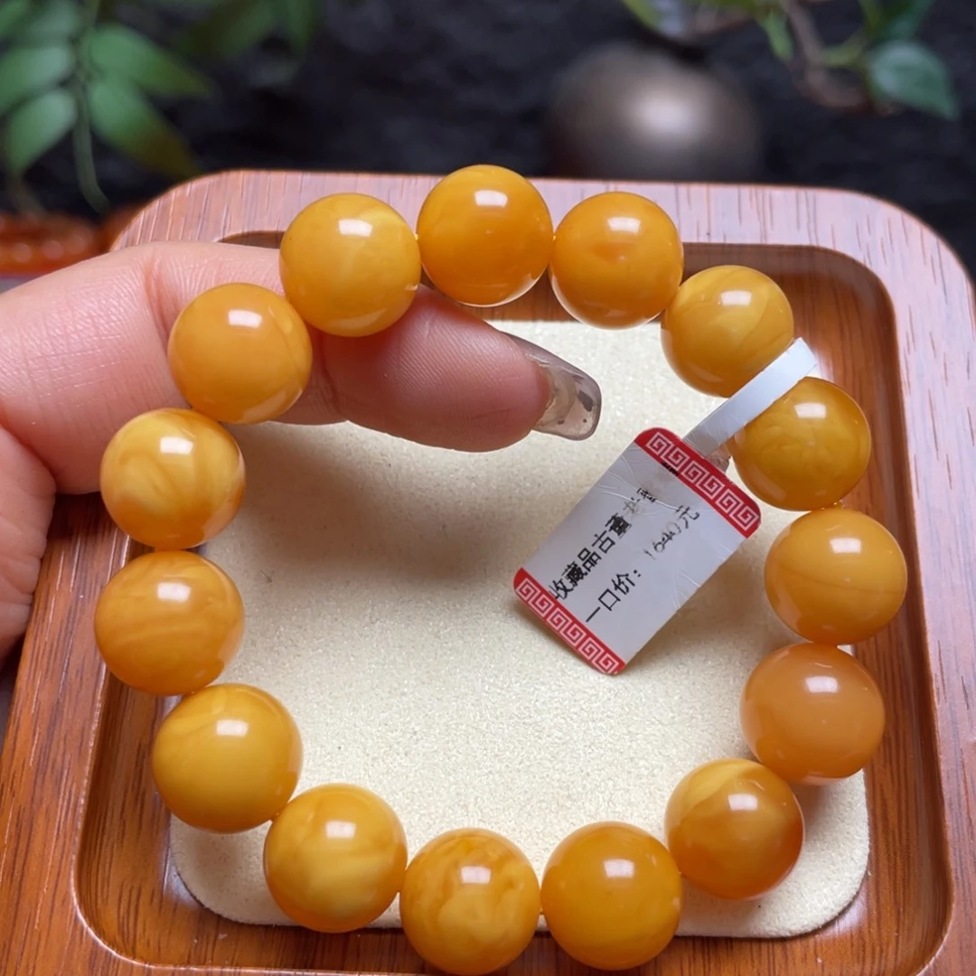 蜜蜡未镶嵌手链手串