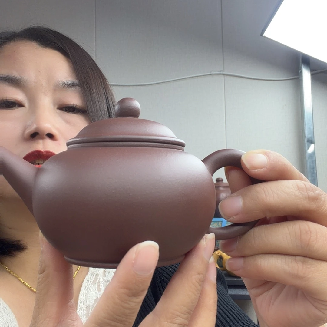 老紫泥210cc水平壶