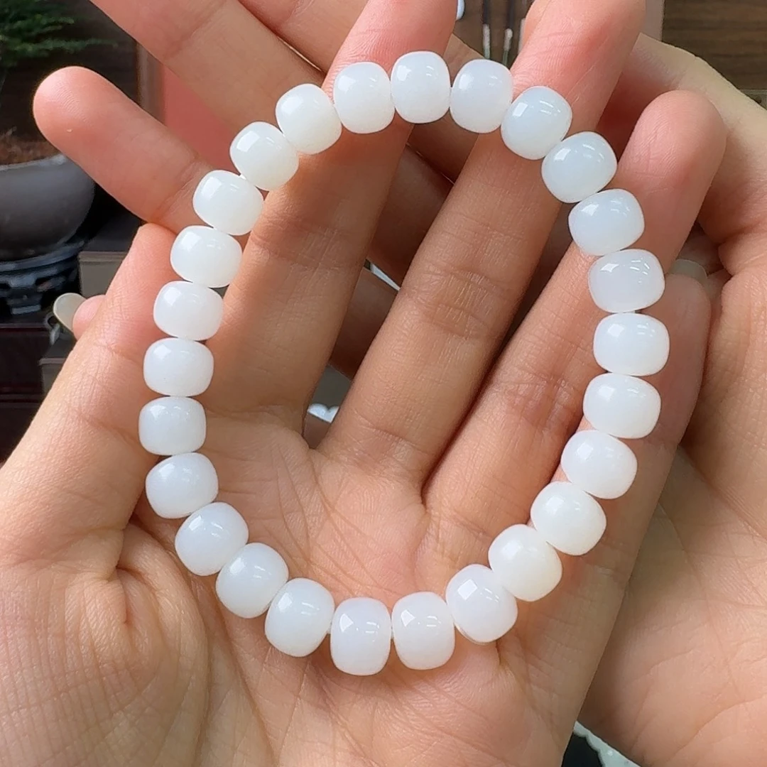 *****和田玉未镶嵌手链