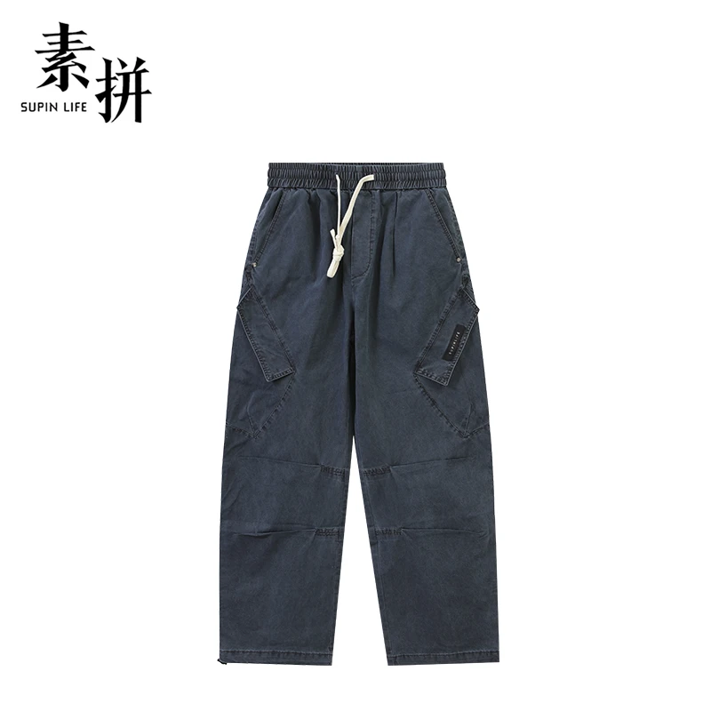 素拼休闲裤SPBXK511184AM