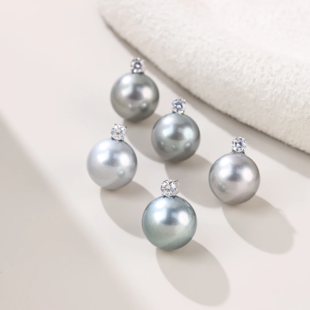 【举石臻选】TA0615-668-2海水有核珍珠吊坠18k（一件/多样性发）H