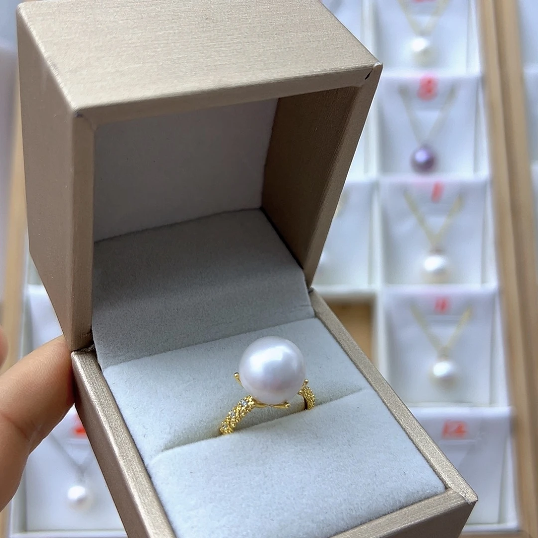 秀***清戒指未镶嵌淡水珍珠