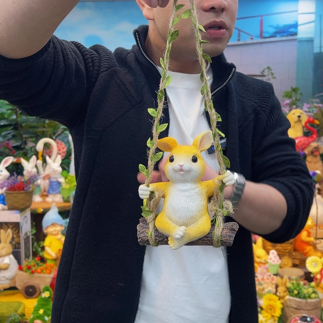 红陶花园庭院摆件
