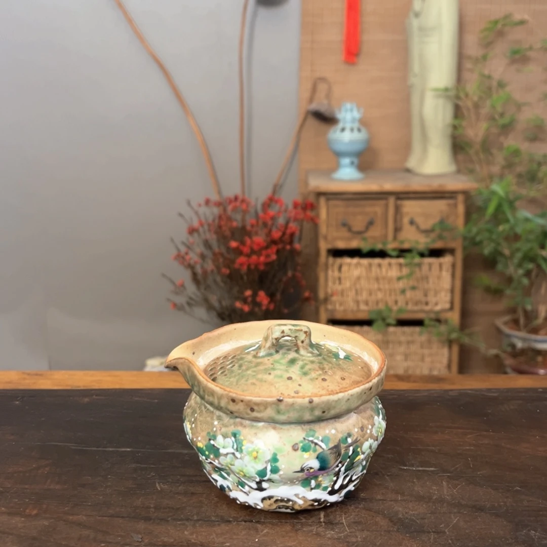 瓷片纯手工柴烧制作工艺