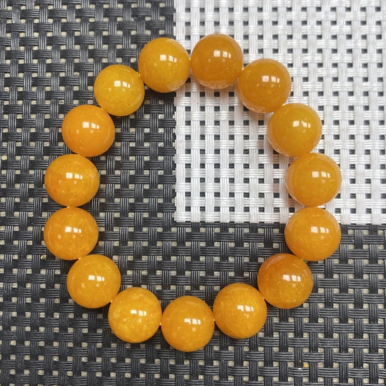 黄色14mm手串810