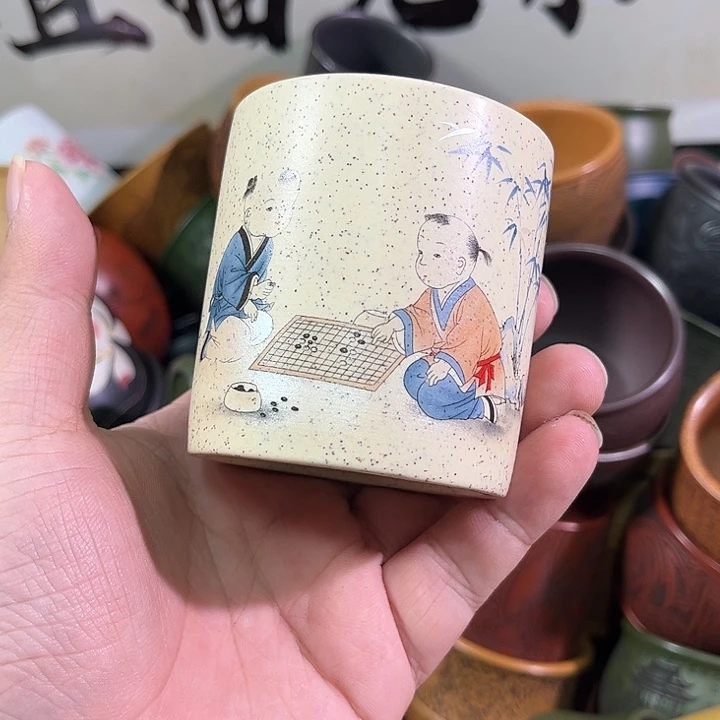 茶杯紫砂全手工紫砂主人杯