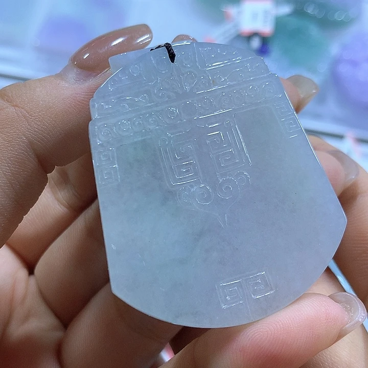 翡翠未镶嵌颈饰天然翡翠A货吊坠