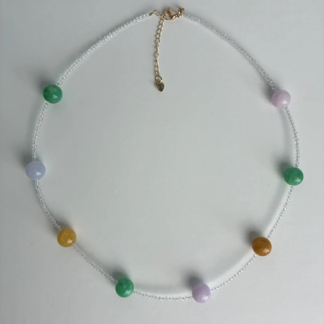 高定珠宝翡翠多宝项链PP3218S