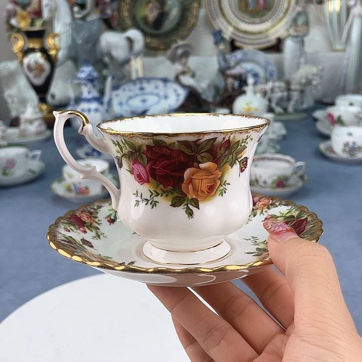 中古欧瓷瓷器小房子