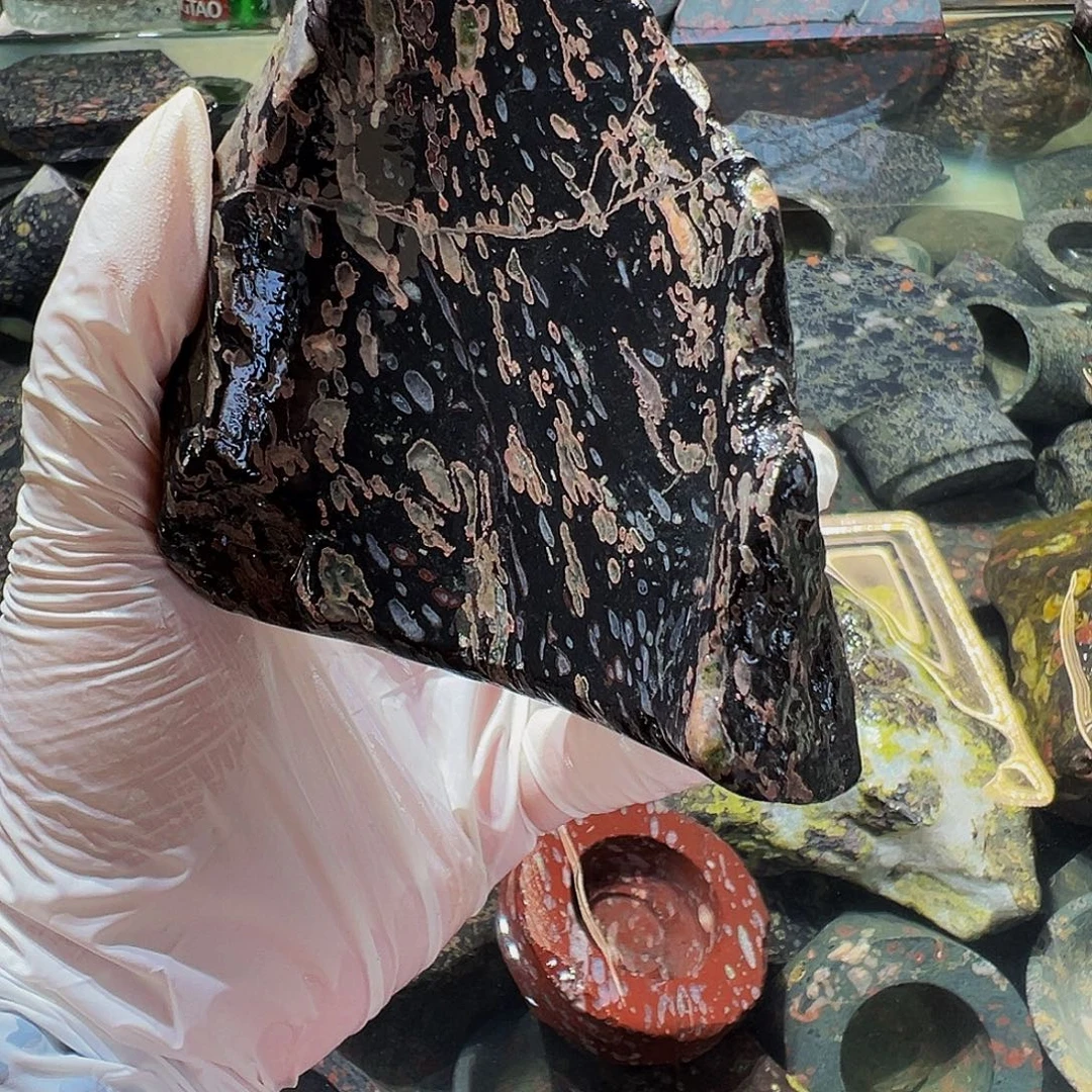 梅花玉鱼缸石茶周边不退不换