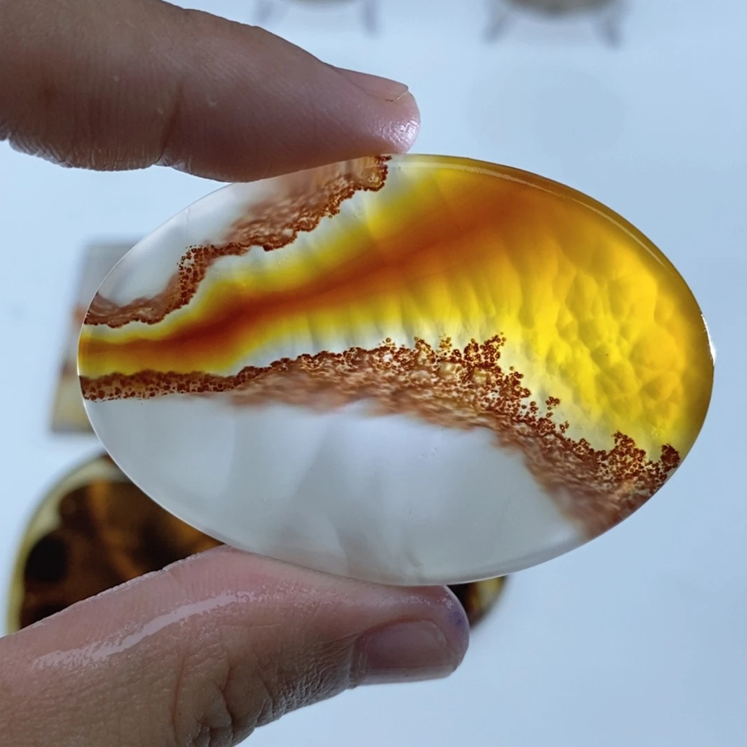 玛瑙/玉髓未镶嵌珠宝半成品