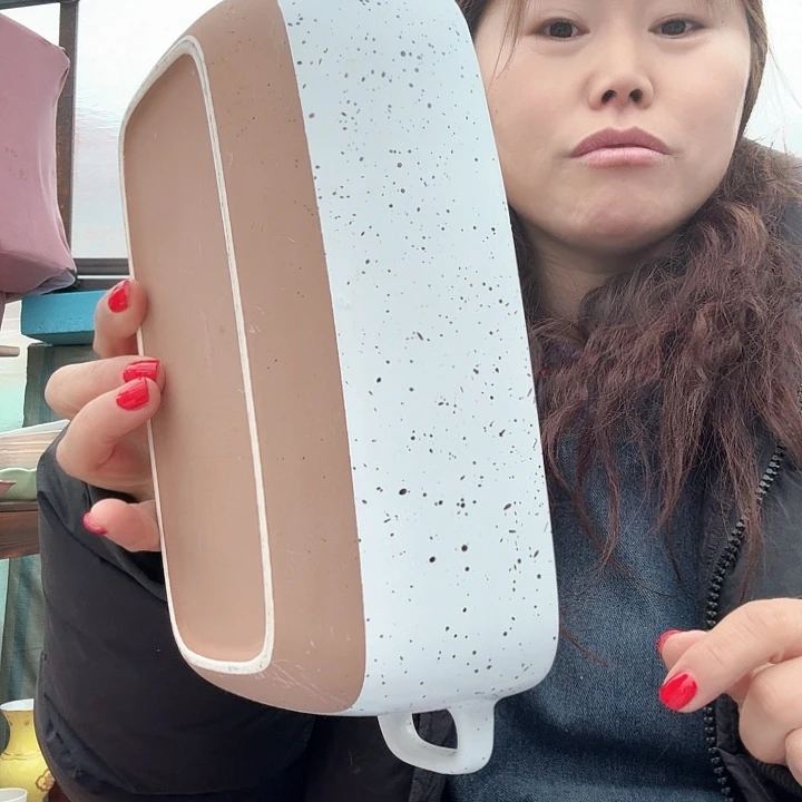 外贸点点吐司盒子微瑕