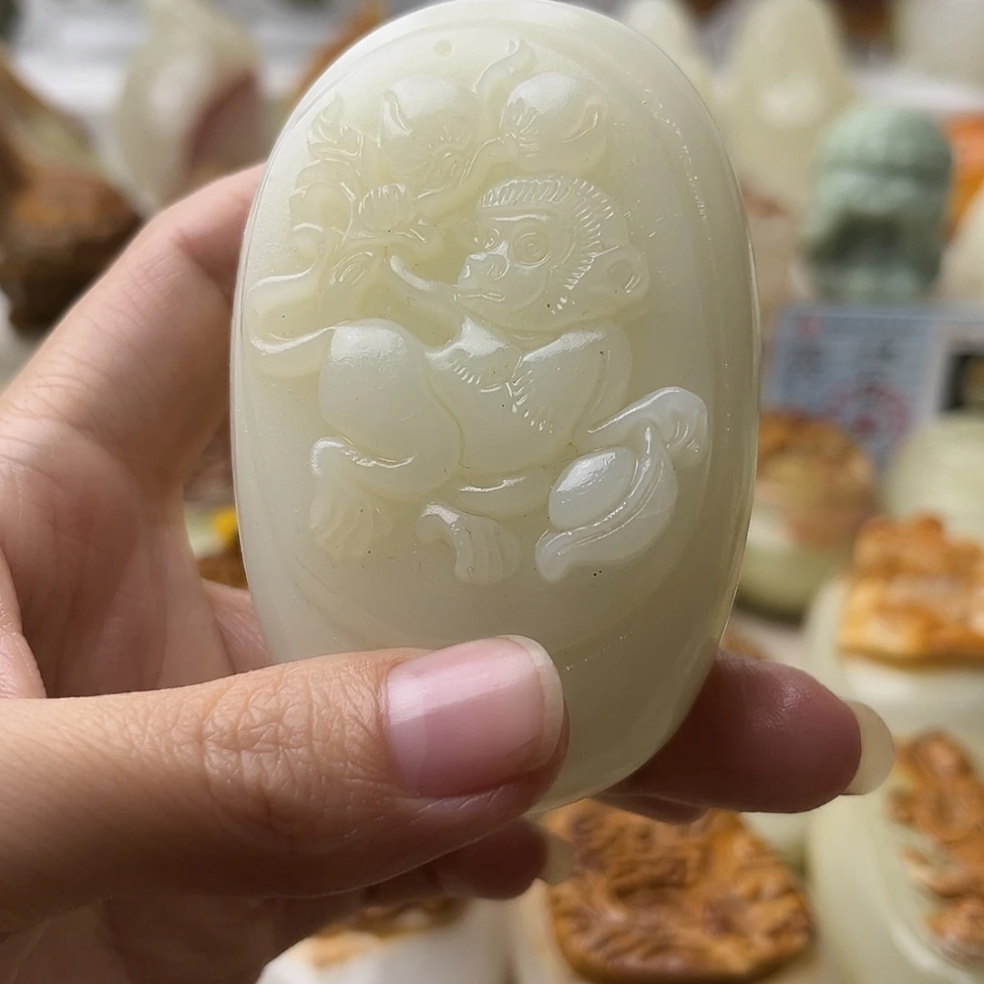 石材古青石不退换猴