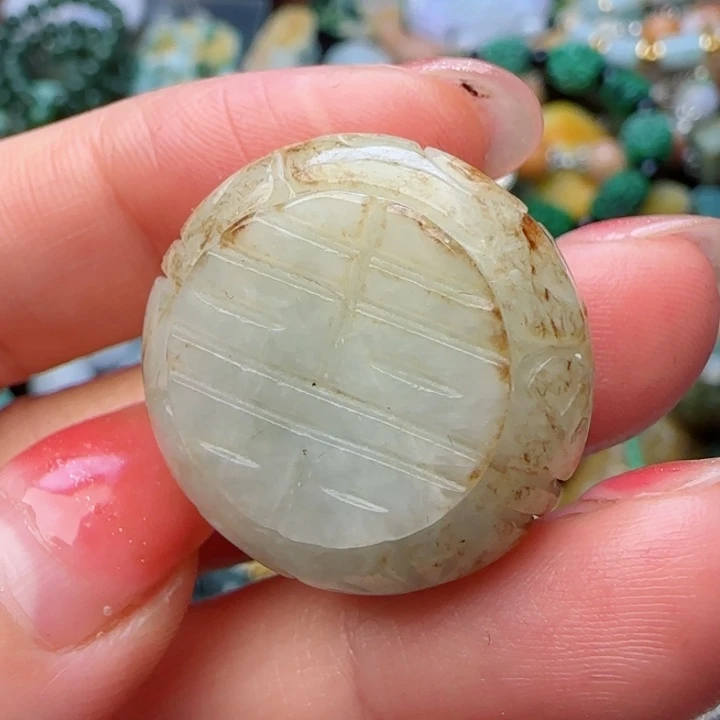 翡翠颈饰未镶嵌天然A货52