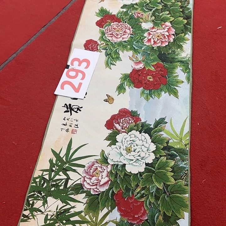 国画春手工作品展示展示