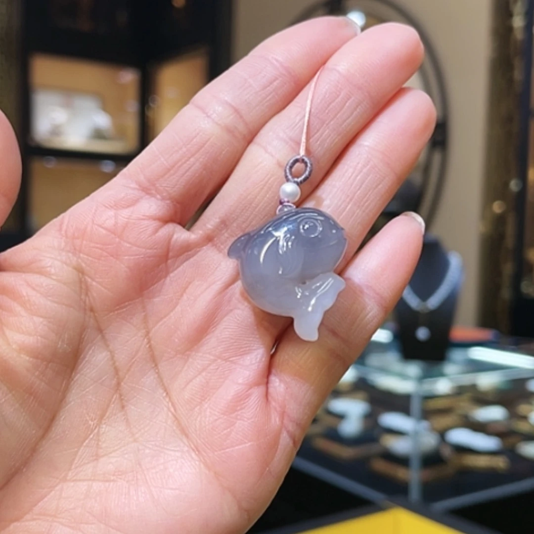 【闪购商品】和田玉颈饰未镶嵌海豚