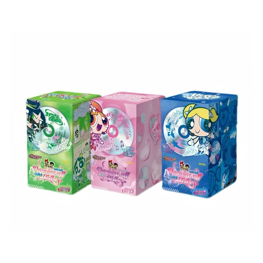 【福福】卡游THEPOWERPUFF GIRLS飞天小女警典藏卡X元素包第1弹