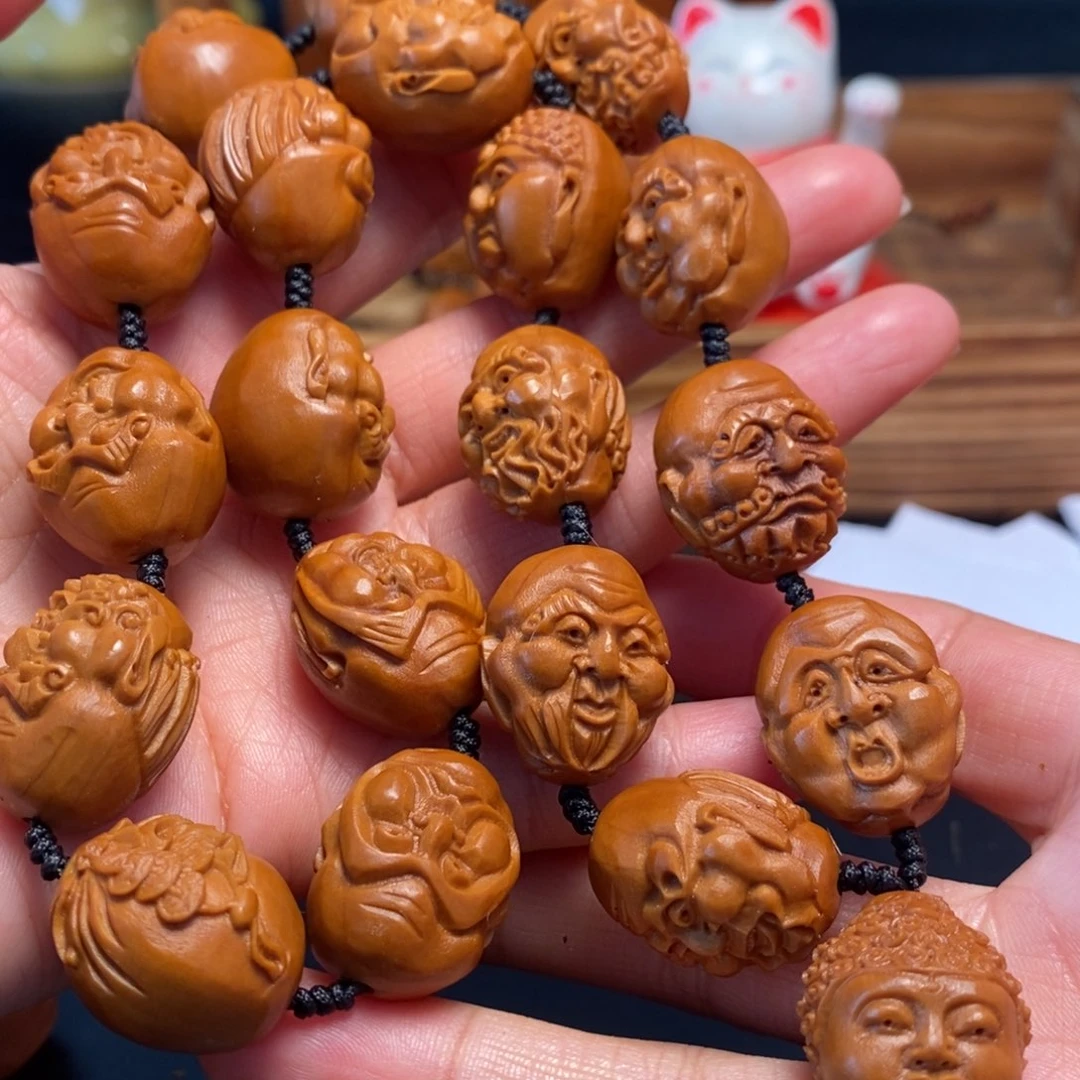 橄榄核手串/手链罗汉手持