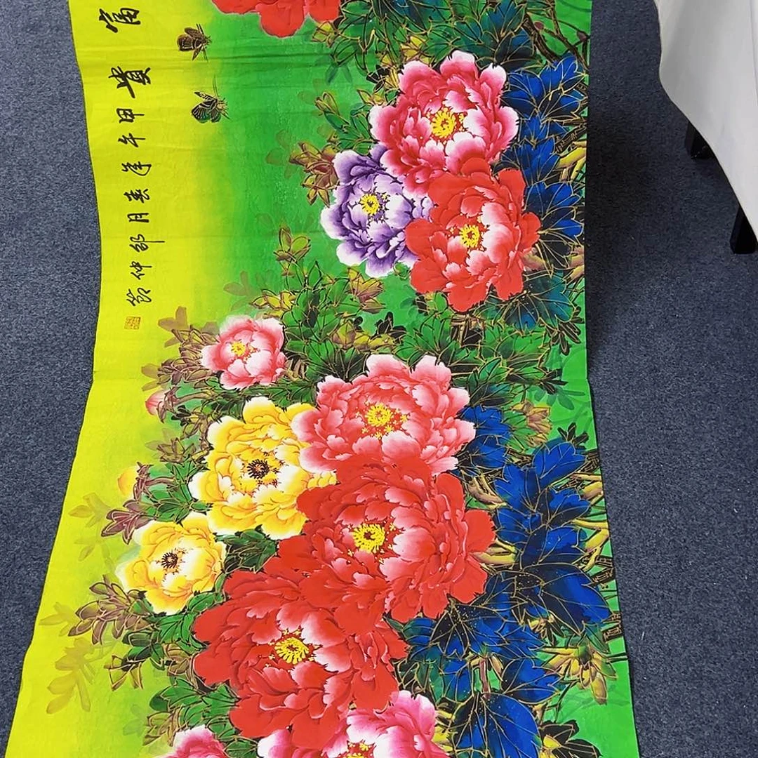 国画事事顺心如意万事如意万事