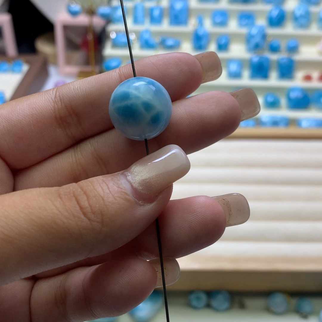 爱****未镶嵌针钠钙石（海纹石）珠宝半成品
