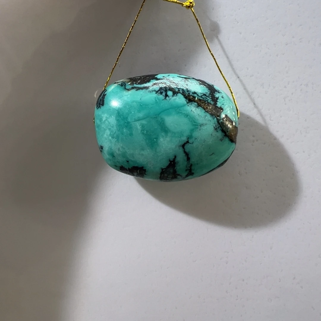 绿松石未镶嵌挂件