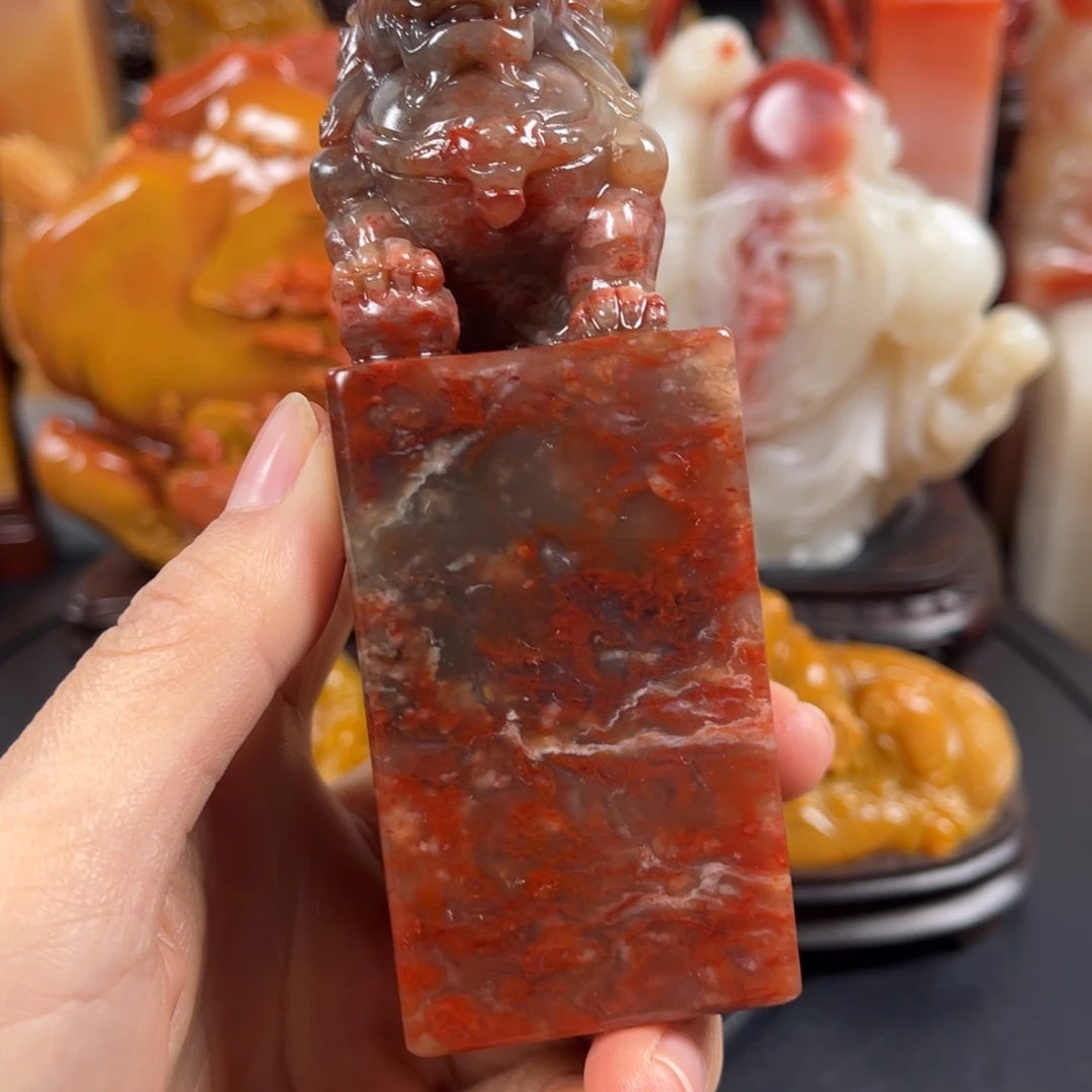 寿山石巴林石印章