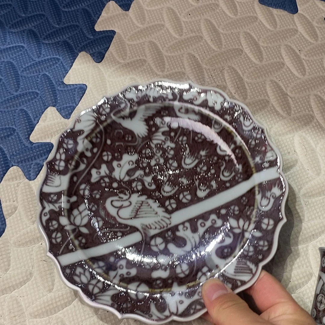 瓦****?微瑕釉里金一路连科壶承