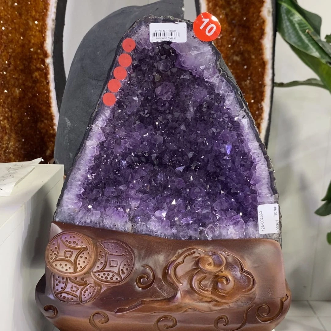 未镶嵌大型摆件（非配饰）紫晶