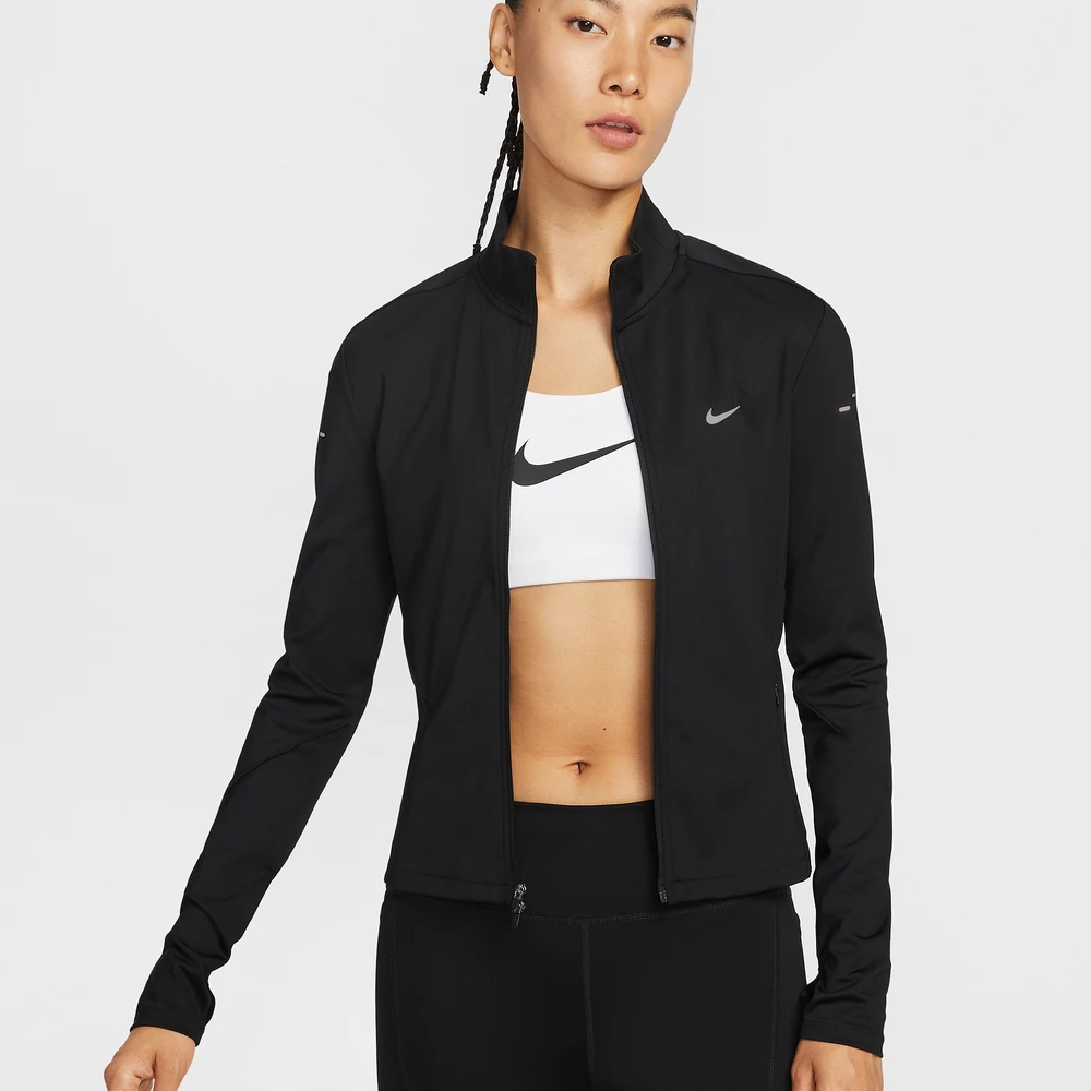 NIKE耐克2025女子AS W NK SWIFT DF FZ MDLYR针织长T恤IB1999-010