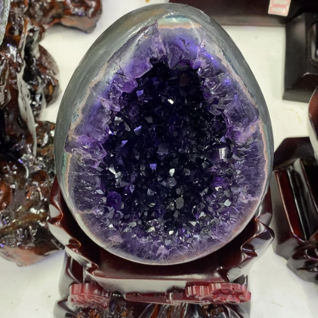 水晶摆件未镶嵌冰**心伊伊