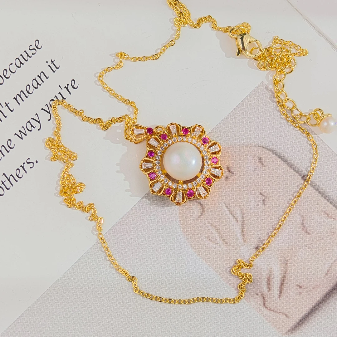 天然淡水珍珠项链   XL3131