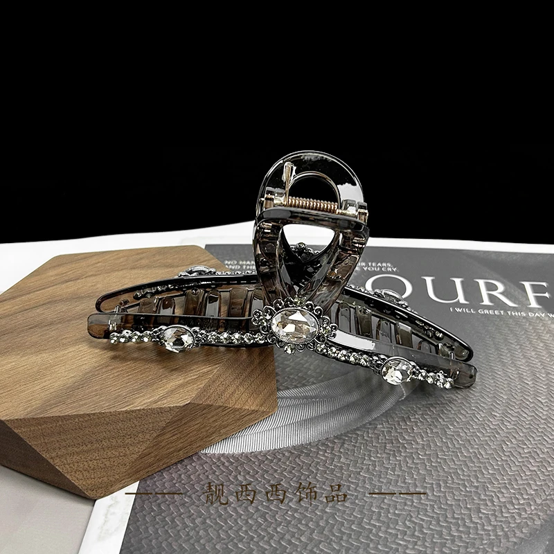 【LXX靓西西】523 抓夹13厘米优雅简约气质感全盘抓夹