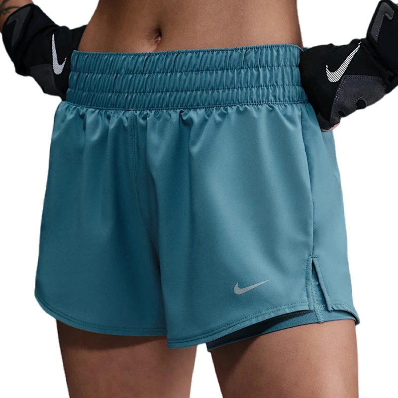 NIKE耐克女子AS W NK ONE DF MR 3IN 2N1 SRT梭织短裤DX6013-006