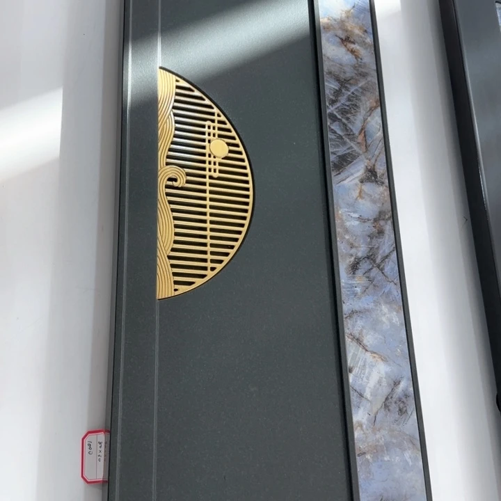 天罗绿镶嵌岩板铜片8030