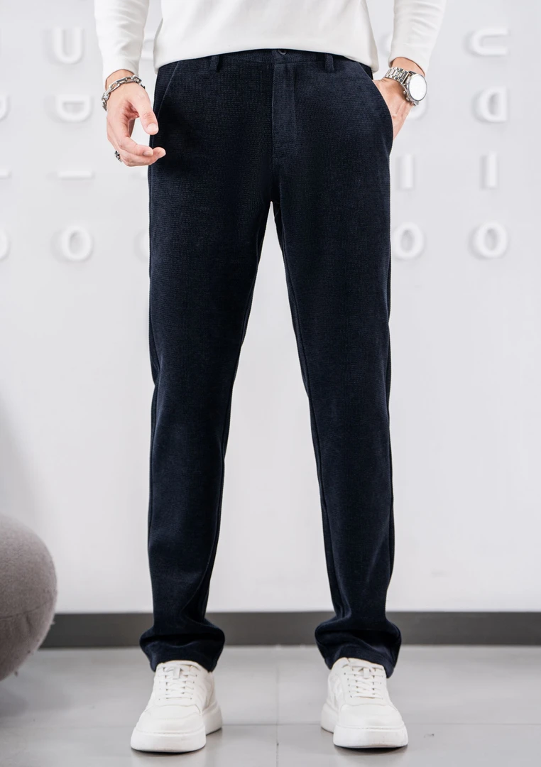 飒沃MK2559兰男士休闲裤