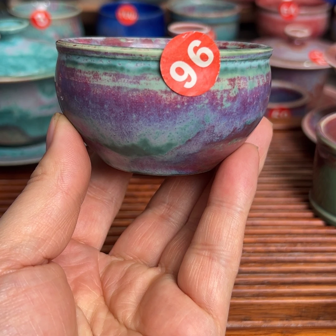 s***g手工制作钧窑茶器