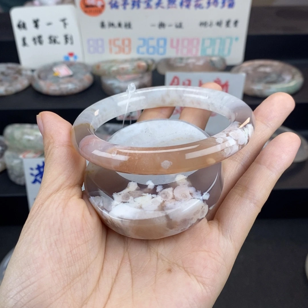 ℒ***࿐石英质玉手镯未镶嵌