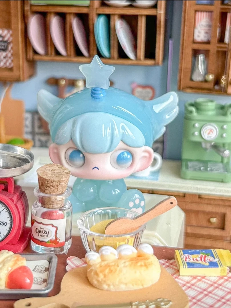 七七【拆盒】KOKKA可卡昨夜星星在唱歌萌粒（许愿）潮玩盲盒代拆