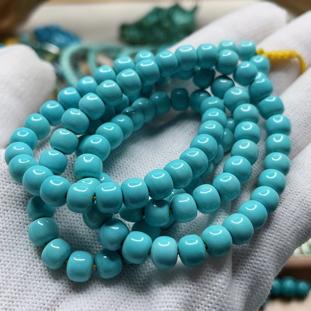 绿松石珠宝半成品未镶嵌