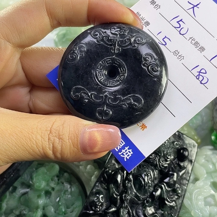 大***雄定制翡翠未镶嵌7-12