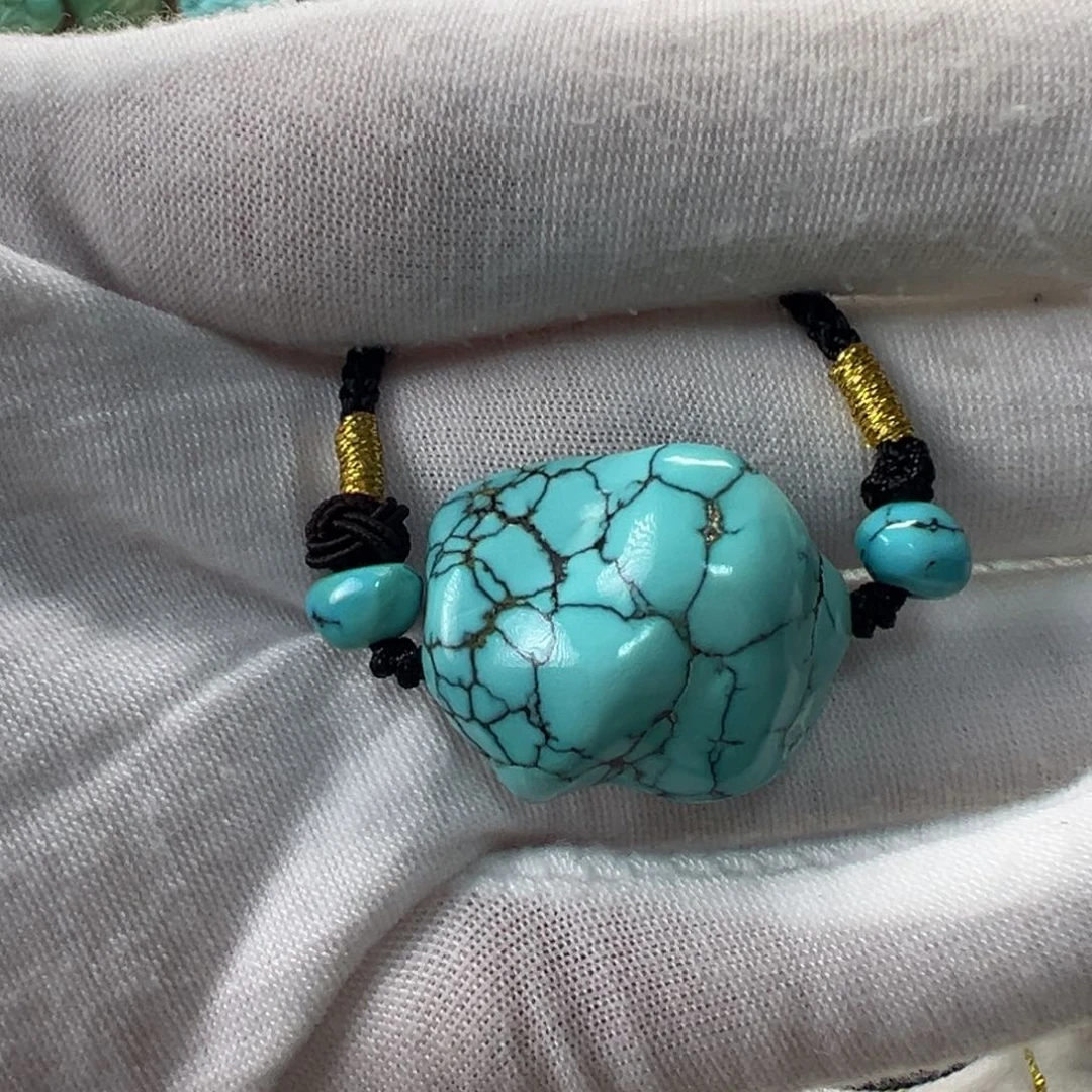 未镶嵌绿松石随形21mm